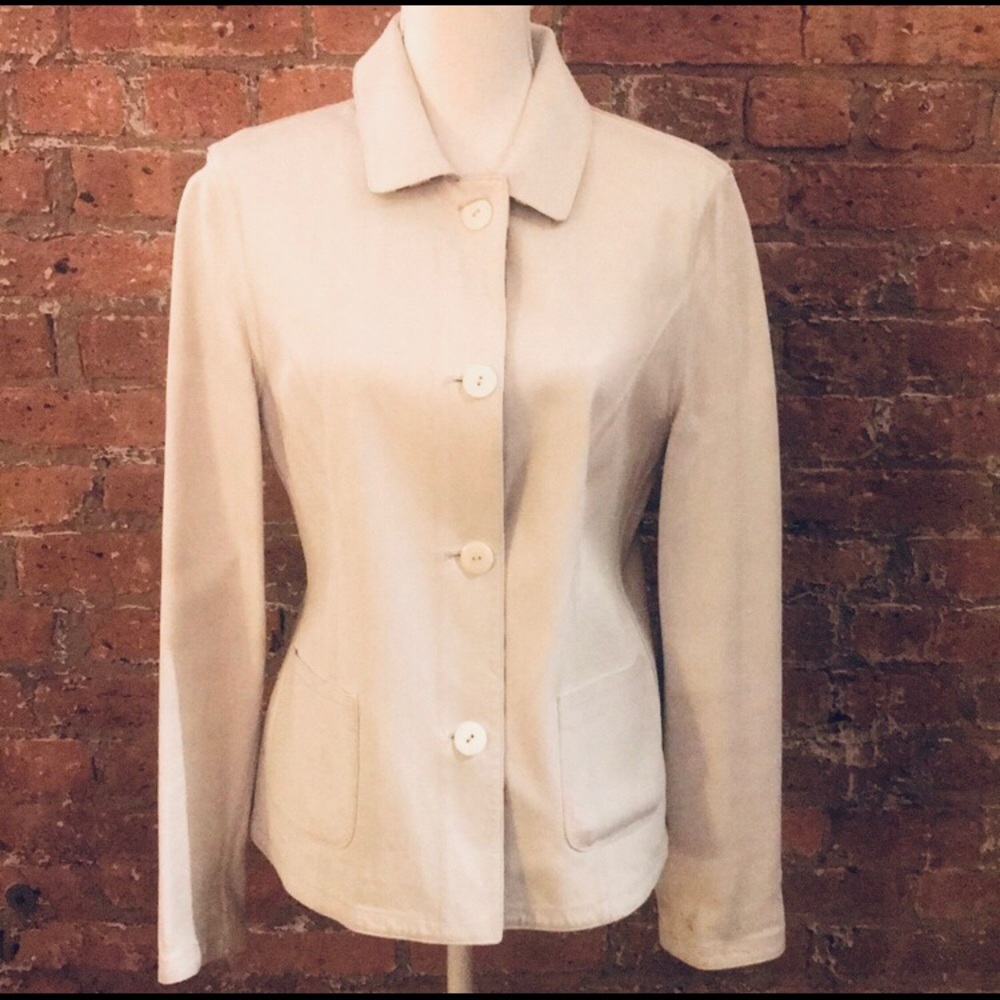 *Reversible* Italian Leather Jacket - image 2